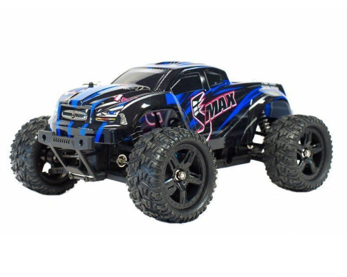 Радиоуправляемый монстр Remo Hobby SMAX Brushless (синий) 4WD 2.4G 1/16 RTR RH1635-BLUE в Энгельсе Радиоуправляемый монстр Remo Hobby SMAX Brushless (синий) 4WD 2.4G 1/16 RTR RH1635-BLUE в Энгельсе
