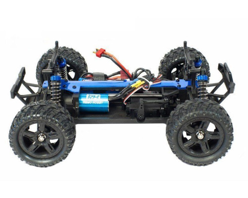 Радиоуправляемый монстр Remo Hobby SMAX Brushless (синий) 4WD 2.4G 1/16 RTR RH1635-BLUE в Энгельсе Радиоуправляемый монстр Remo Hobby SMAX Brushless (синий) 4WD 2.4G 1/16 RTR RH1635-BLUE в Энгельсе