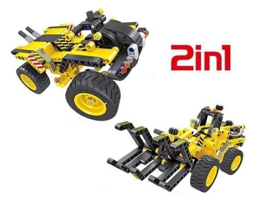Конструктор Qihui Mechanical Master 2 в 1 Трактор и Багги (301 деталь) QH6804 в Ельце Конструктор Qihui Mechanical Master 2 в 1 Трактор и Багги (301 деталь) QH6804 в Ельце