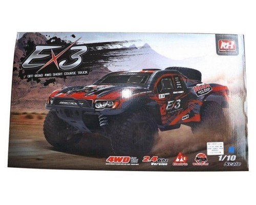 Радиоуправляемый шорт-корс Remo Hobby EX3 (синий) 4WD 2.4G 1/10 RTR RH10EX3PRO-BLUE в Москве
