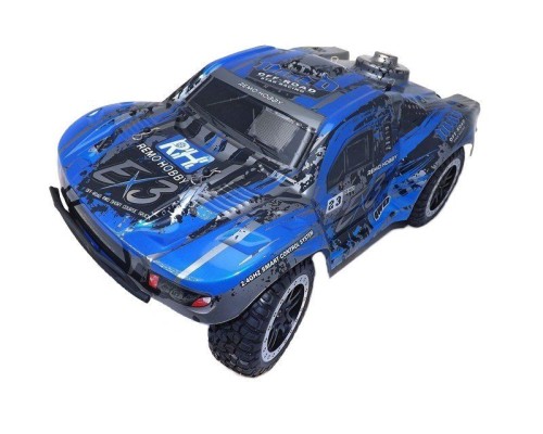Радиоуправляемый шорт-корс Remo Hobby EX3 (синий) 4WD 2.4G 1/10 RTR RH10EX3PRO-BLUE в Москве