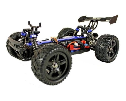 Радиоуправляемая трагги Remo Hobby S EVO-R Brushless (синяя) 4WD 2.4G 1/16 RTR RH1665-BLUE в Москве
