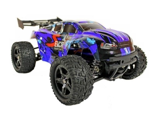 Радиоуправляемая трагги Remo Hobby S EVO-R Brushless (синяя) 4WD 2.4G 1/16 RTR RH1665-BLUE в Москве