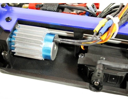 Радиоуправляемая трагги Remo Hobby S EVO-R Brushless (синяя) 4WD 2.4G 1/16 RTR RH1665-BLUE в Москве