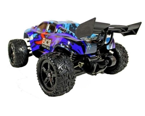 Радиоуправляемая трагги Remo Hobby S EVO-R Brushless (синяя) 4WD 2.4G 1/16 RTR RH1665-BLUE в Москве