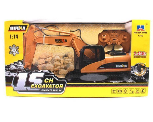 Радиоуправляемый экскаватор HUI NA TOYS 2.4G 15CH 1/16 RTR HN1350 в Калининграде Радиоуправляемый экскаватор HUI NA TOYS 2.4G 15CH 1/16 RTR HN1350 в Калининграде