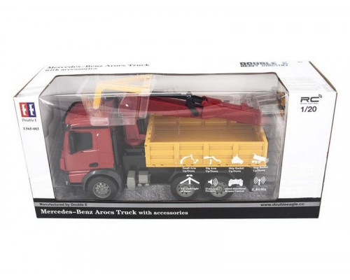 Радиоуправляемый кран Double Eagle Mercedes-Benz Arocs 1:20 2.4G E565-003 в Ростове-на-Дону Радиоуправляемый кран Double Eagle Mercedes-Benz Arocs 1:20 2.4G E565-003 в Ростове-на-Дону