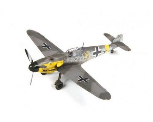 Сборная модель ZVEZDA Немецкий истребитель «Мессершмитт» BF-109 F2, подарочный набор, 1/48 ZV-4802П в Москве