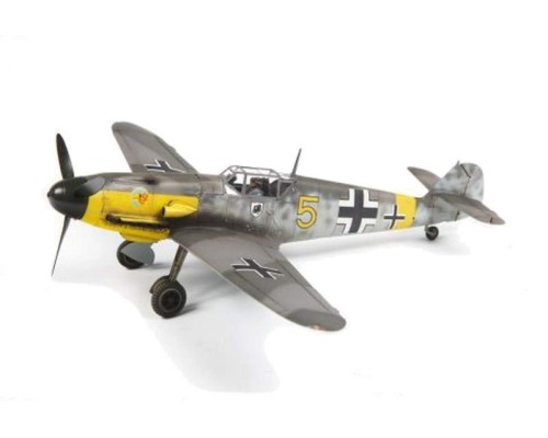 Сборная модель ZVEZDA Немецкий истребитель «Мессершмитт» BF-109 F2, подарочный набор, 1/48 ZV-4802П в Москве