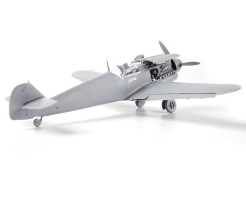 Сборная модель ZVEZDA Немецкий истребитель «Мессершмитт» BF-109 F2, подарочный набор, 1/48 ZV-4802П в Москве