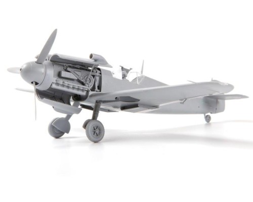 Сборная модель ZVEZDA Немецкий истребитель «Мессершмитт» BF-109 F2, подарочный набор, 1/48 ZV-4802П в Москве
