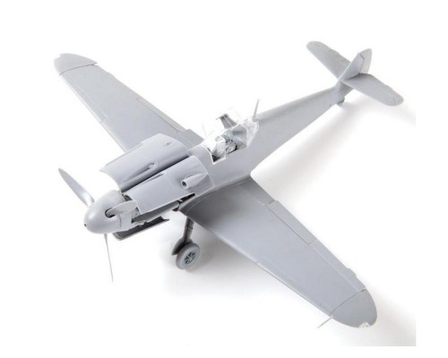 Сборная модель ZVEZDA Немецкий истребитель «Мессершмитт» BF-109 F2, подарочный набор, 1/48 ZV-4802П в Москве