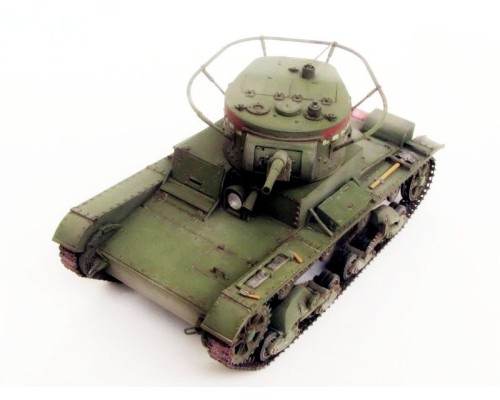 Сборная модель ZVEZDA Советский легкий танк Т-26 (обр. 1933 г.), подарочный набор, 1/35 ZV-3538П в Миассе