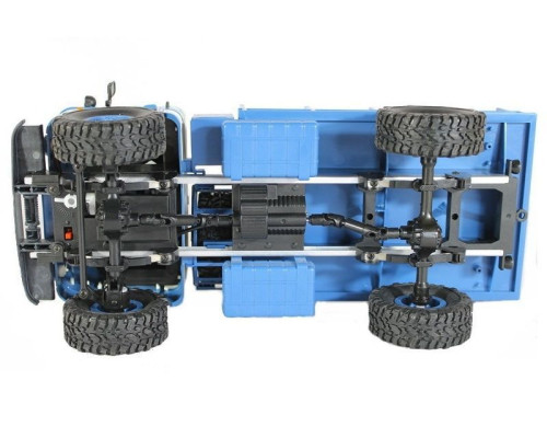 Радиоуправляемая машина MN MODEL ГАЗ-66 грузовая (синяя) 4WD 2.4G 1/16 RTR MN-66B в Москве