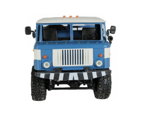 Радиоуправляемая машина MN MODEL ГАЗ-66 грузовая (синяя) 4WD 2.4G 1/16 RTR MN-66B в Москве