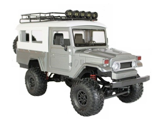 Радиоуправляемая машина MN MODEL японский внедорожник FJ45 (серый) 4WD 2.4G 1/12 RTR MN-40G в Омске