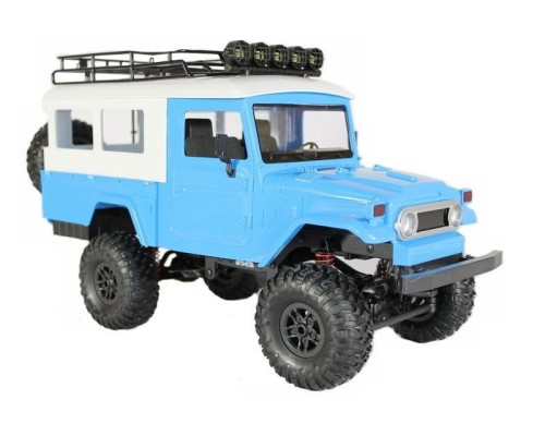 Радиоуправляемая машина MN MODEL японский внедорожник FJ45 (синий) 4WD 2.4G 1/12 RTR MN-40B в Омске