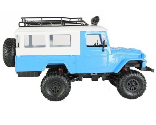 Радиоуправляемая машина MN MODEL японский внедорожник FJ45 (синий) 4WD 2.4G 1/12 RTR MN-40B в Омске