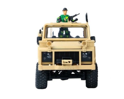 Радиоуправляемая машина MN MODEL англ. пикап Defender спецназ рейнджеров (песочн) 4WD 2.4G 1/12 RTR MN-96Y в Омске