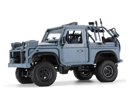 Радиоуправляемая машина MN MODEL англ. пикап Defender спецназ рейнджеров (синий) 4WD 2.4G 1/12 RTR MN-96B в Омске