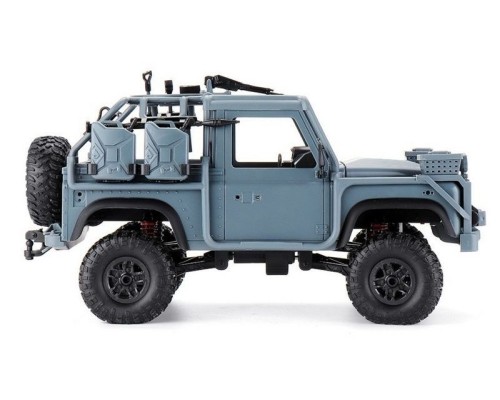 Радиоуправляемая машина MN MODEL англ. пикап Defender спецназ рейнджеров (синий) 4WD 2.4G 1/12 RTR MN-96B в Омске