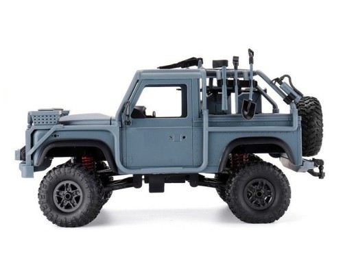 Радиоуправляемая машина MN MODEL англ. пикап Defender спецназ рейнджеров (синий) 4WD 2.4G 1/12 RTR MN-96B в Омске