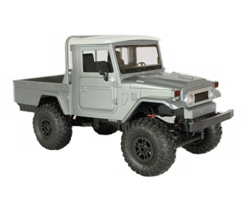 Радиоуправляемая машина MN MODEL японский пикап FJ45 (серебристый) 4WD 2.4G 1/12 RTR MN-45S в Москве