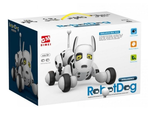 Радиоуправляемая робот-собака  Bluesea Digital Dog 2.4G (черная) 9007A в Батайске