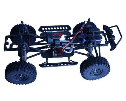 Радиоуправляемый трофи Remo Hobby Trial Rigs Truck 10275 (синий) 4WD 2.4G 1/10 RTR RH10275-BLUE в Москве