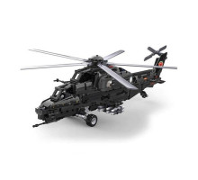 Радиоуправляемый конструктор CaDA военный вертолет WZ-10 (989 деталей)
