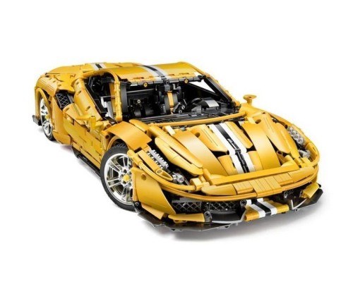 Радиоуправляемый конструктор CaDA MASTER споркар Italian Super Car, желтый 1/8 (3187 деталей) C61057W в Москве Радиоуправляемый конструктор CaDA MASTER споркар Italian Super Car, желтый 1/8 (3187 деталей) C61057W в Москве
