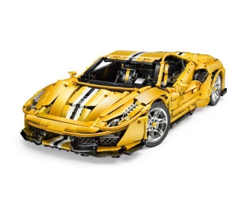 Радиоуправляемый конструктор CaDA MASTER споркар Italian Super Car, желтый 1/8 (3187 деталей) C61057W в Москве Радиоуправляемый конструктор CaDA MASTER споркар Italian Super Car, желтый 1/8 (3187 деталей) C61057W в Москве