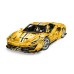 Радиоуправляемый конструктор CaDA MASTER споркар Italian Super Car, желтый 1/8 (3187 деталей) C61057W в Москве