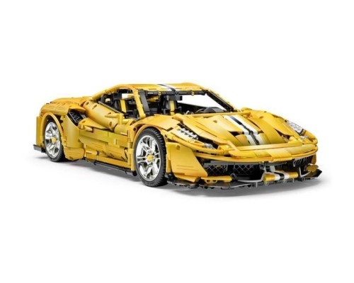 Радиоуправляемый конструктор CaDA MASTER споркар Italian Super Car, желтый 1/8 (3187 деталей) C61057W в Москве Радиоуправляемый конструктор CaDA MASTER споркар Italian Super Car, желтый 1/8 (3187 деталей) C61057W в Москве
