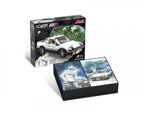 Конструктор CaDA автомобиль Toyota AE86 TRUENO 1/12 (1324 детали) C61024W в Самаре Конструктор CaDA автомобиль Toyota AE86 TRUENO 1/12 (1324 детали) C61024W в Самаре