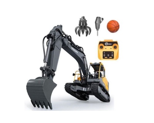 Радиоуправляемый экскаватор Double Eagle Volvo EC160E 1/16, 2.4G, металл, 3 в 1 RTR E598-003 в Москве Радиоуправляемый экскаватор Double Eagle Volvo EC160E 1/16, 2.4G, металл, 3 в 1 RTR E598-003 в Москве