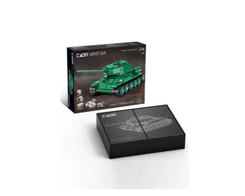 Радиоуправляемый конструктор CaDA MASTER Советский танк Т-34 1/35 (722 детали) C61072W в Москве