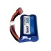 Аккумулятор Li-Ion Spard 3000mAh, 7,4V, 10C, T‐plug для Remo Hobby 1/16, Himoto 1/18 YT18650P3 в Москве