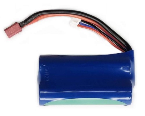 Аккумулятор Li-Ion Spard 3000mAh, 7,4V, 10C, T‐plug для Remo Hobby 1/16, Himoto 1/18 YT18650P3 в Москве