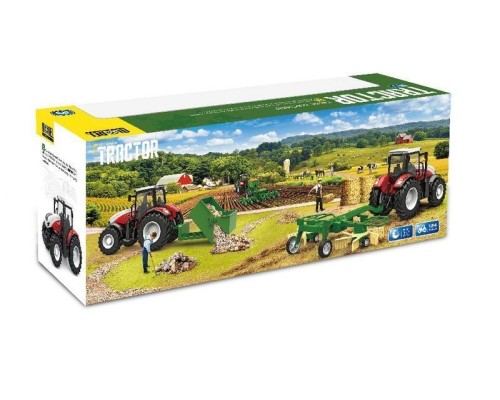Р/У фермерский трактор Korody с роторной косилкой 1/24 2.4G 6CH RTR KR6637 в Москве