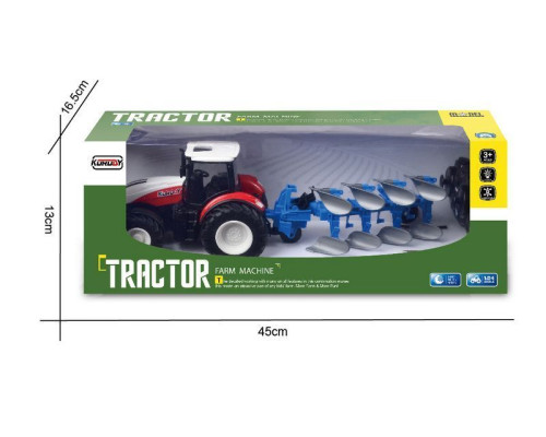 Р/У фермерский трактор Korody с плугом 1/24 2.4G 6CH RTR KR6638 в Москве Р/У фермерский трактор Korody с плугом 1/24 2.4G 6CH RTR KR6638 в Москве