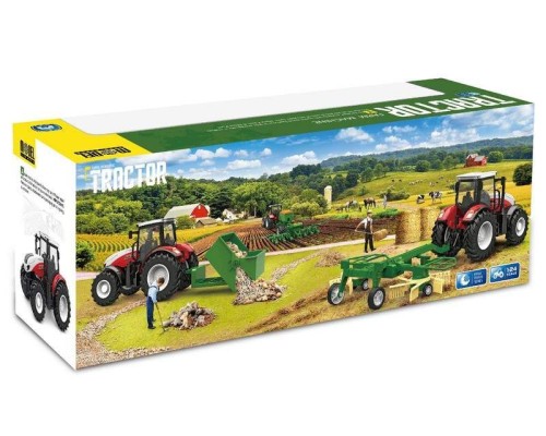 Р/У фермерский трактор Korody с зерновой сеялкой 1/24 2.4G 6CH RTR KR6646 в Санкт-Петербурге