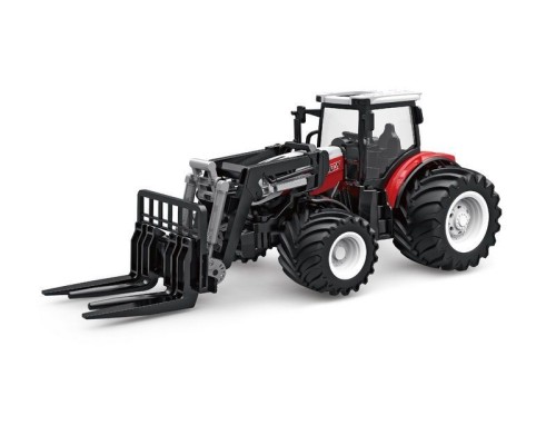 Р/У фермерский трактор Korody с вилочным погрузчиком, широкие колеса 1/24 2.4G 6CH RTR KR6633K в Нефтекамске