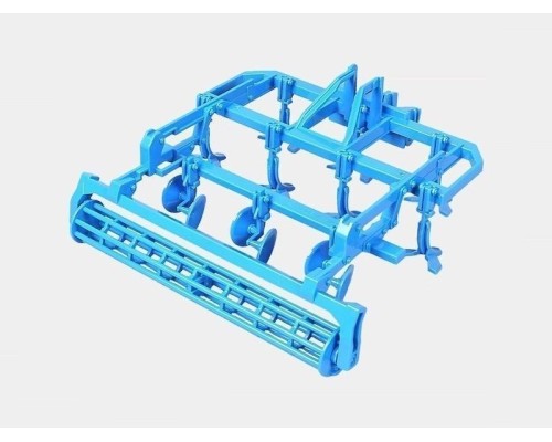 Р/У фермерский трактор Korody с дисковым культиватором, мет. кузов 1/24 2.4G 6CH RTR KR6639H в Нефтекамске
