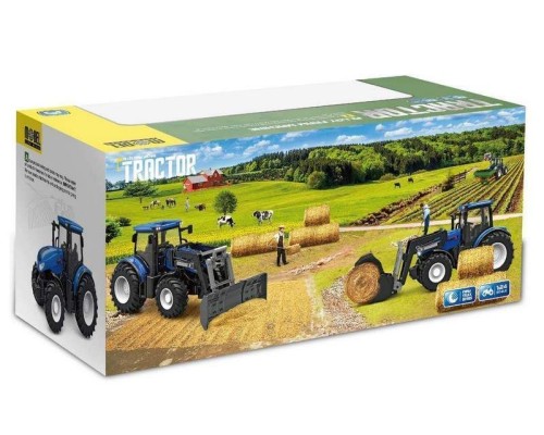 Р/У фермерский трактор Korody с самосвальным кузовом, мет. кузов 1/24 2.4G 6CH RTR KR6640H в Балаково