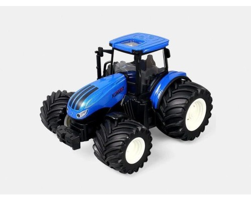 Р/У фермерский трактор Korody с отвалом, мет. кузов, широкие колеса 1/24 2.4G 6CH RTR KR6632HK в Норильске