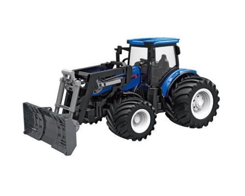 Р/У фермерский трактор Korody с отвалом, мет. кузов, широкие колеса 1/24 2.4G 6CH RTR KR6632HK в Норильске