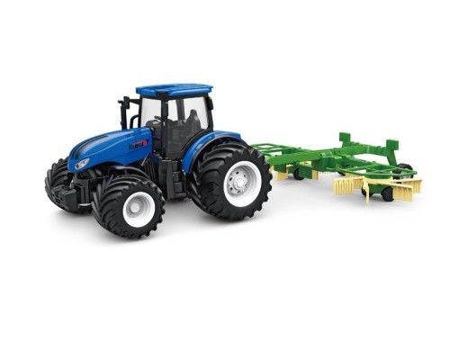 Р/У фермерский трактор Korody с роторной косилкой, мет. кузов, широкие колеса 1/24 2.4G 6CH RTR KR6637HK в Санкт-Петербурге