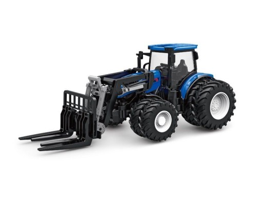 Р/У фермерский трактор Korody с вилочным погрузчиком, мет. кузов, двойные колеса 1/24 2.4G 6CH RTR KR6633HB в Норильске