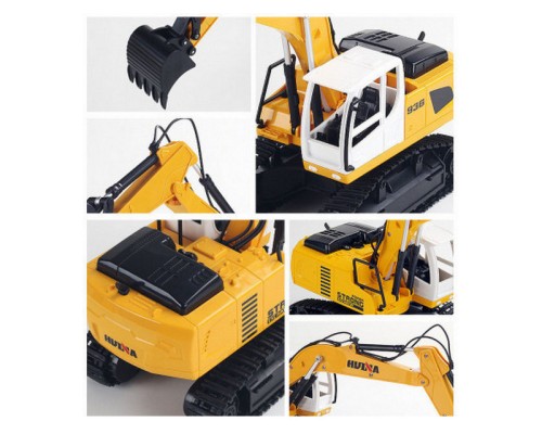 Радиоуправляемый экскаватор HUI NA TOYS 2.4G 6CH (дальность 8 м) 1/24 RTR HN1516 в Москве